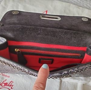 Christian Louboutin Bags - Christian Louboutin Python Clutch Christian Louboutin Bags - Christian Louboutin Python Clutch